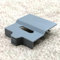 ULEIVA Verrou de porte de rechange gris compatible avec réfrigérateur Dometic RM7851 Pièce de rechange Verrouillage de porte (curseur)