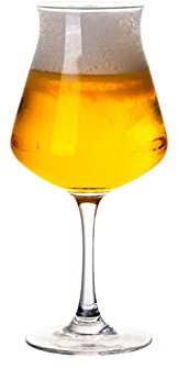 VDLLQYN, Bicchiere da pinta personalizzato, bicchiere da birra Premium Bicchieri da birra in stile tulipano Set di 5 calici in vetro perfetti for i compleanni,Boccali di birra