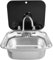 YNAADYH RV Camping Fregadero con grifo, 1 platillo, juego de lavabo para autocaravana, fregadero con grifo, juego de 41 x 36,5 x 16 cm (Type1)