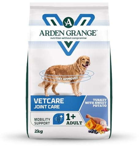Arden Grange VetCare Joint Care Adult Dry Dog Food - Turkey with Sweet Potato (2kg)