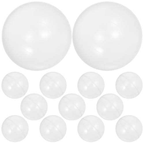 SHINEOFI 50 Balles en Plastique Océan Transparentes 6 Cm pour Piscine à Balles, Résistantes à L'écrasement en PE, Développement Moteur Précoce, pour Fête d'anniversaire ou Aire de Jeux