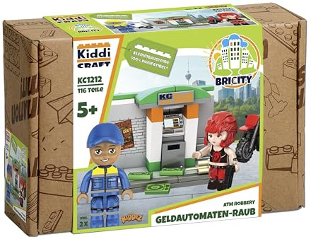 KIDDICRAFT KC1212 Geldautomaten-Raub - Klemmbausteine