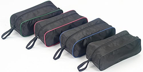 Tanzmaus SCHUHTASCHE für Tanzschuhe/Ballettschuhe Nylon, SCHWARZ/Grün