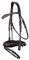 BR Trense Anatomical, Vollblut Cob, schwarz, Swarovski Kristalle Silber, € 159,95