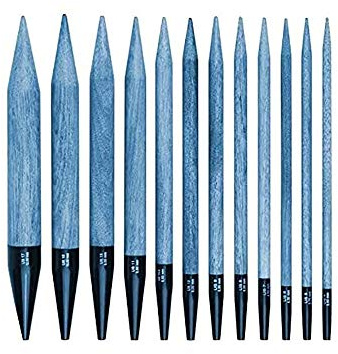 Lykke Nadelspitzen Driftwood, austauschbar Indigo 4 US, 3.5