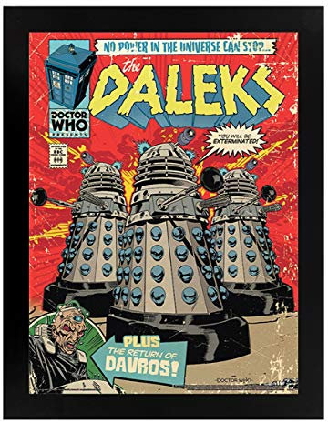 Doctor Who (The Daleks Comic Impression encadrée