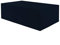Planesium Premium Gartentisch Schutzhülle Gartenmöbel Abdeckung Hülle Haube Abdeckplane Garnitur wasserdicht atmungsaktiv 575g /lfm (Schwarz Breite 150cm x Tiefe 90cm x Höhe 75cm)