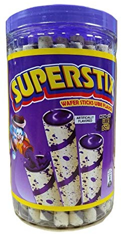 Super Stix Ube Flavour Wafer Stick 324 g (Packing May Vary).