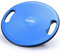 POWRX Balance Board inkl. Workout I Wackelbrett Ø 40cm mit Griffen I Therapiekreisel für propriozeptives Training und Physiotherapie versch. Farben Royal Blue