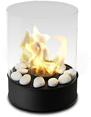 Camino da tavolo a bioetanolo -Tempo di combustione più lungo 5h -Riscaldatore per camino da giardino 3kW -Interno/esterno- Idee regalo - Chantico - Planika