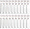 100 Stück Flaschen Aromatherapie Duft Parfüm Tester Flaschen für Frauen Männer Parfüm Transparent Tropfer