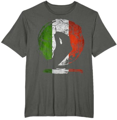 Italienische Flagge Fußball mit typischer Handgeste CAPISCI T-Shirt