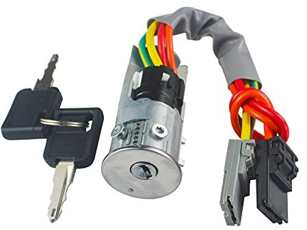 FanPaYY Neiman antivol de Direction avec 2 clés, Interrupteur d'allumage à barillet pour Primastar Trafic Vivaro Opel Master 7701203147 7701038365