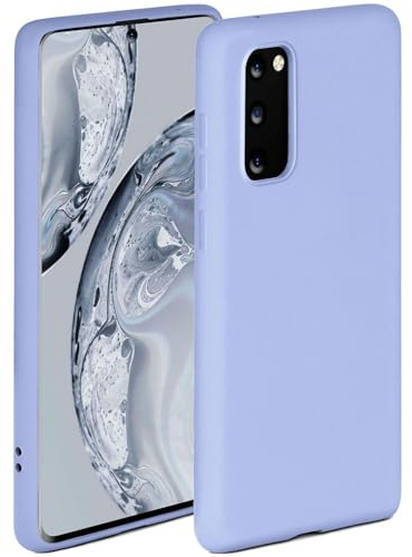 ONEFLOW Soft Case für Samsung Galaxy S20 FE/FE 5G Hülle aus Silikon mit Kameraschutz, Silikonhülle mit erhöhtem Schutz fürs Display, Backcover Schutzhülle, weiche Handyhülle, Hellblau