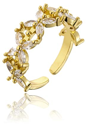 Bysonglezai Ringe Damen Ring Herren Schmuck Frauen Geschenk Verstellbarer Anti-Stress-Ring Damen Luxus Vintage Ziegelstein Achat Geometrische Öffnung Verblasst Nicht 2
