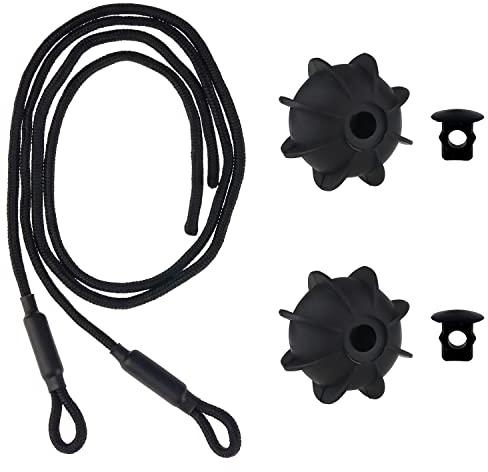 Demarsen Pack of 2 retaining straps, parcel rack, car universal retaining straps, strap holder for the boot, boot cover for VW Golf 6 5 4 MK6 GTI R20 cable length 50 cm