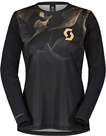 Scott Trail Vertic Pro DH Damen Fahrrad Trikot lang schwarz/Rose 2023: Größe: L (40/42)