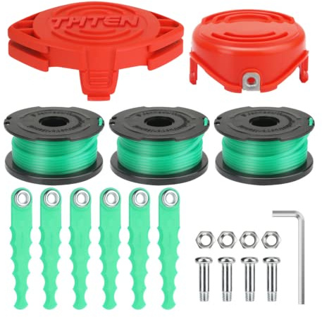 THTEN SF-080 Replacement Blade Head Fit for Black+Decker GH3000 LST540 20PK