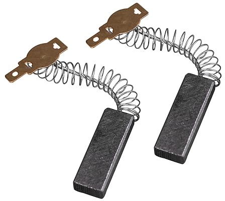 2 escobillas de carbón para motor de vacío, 6 mm x 11 mm x 32 mm