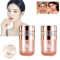 Butterfly Cushion BB Cream, Air Cushion CC Cream, Moisturizing Concealer Makeup Base Primer BB Liquid Foundation, Effectively Cover Skin Imperfections, Conceals Pores, Easy To Use (Lvory white)
