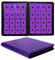 Purple 1000+ Premium Zip Card Album - Double Sided Pocket Binder for MTG, TCG & Sports Cards