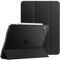 JETech Coque pour iPad Air 13 Pouces M3/M2 (2025/2024), Étui Housse Arrière Rigide à Support Fine Intelligente avec Veille/Réveil Automatique (Noir)