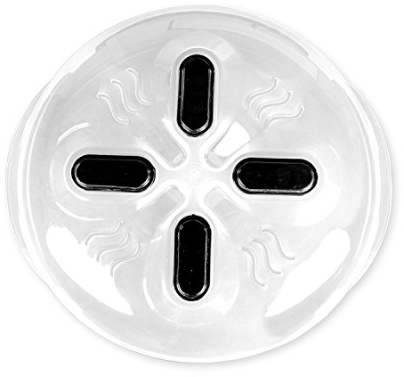 Magnetic Cover for Microwave Food Cover | Microwave Splatter Cover | Microwave Cover Magnetic Splatter Guard Lid with Steam Vent | Dishwasher Safe, Adsorbed Function