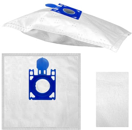 ARLI Staubsaugerbeutel kompatibel mit Quigg Pro Nature ECO+ Pro Nature ECO 2 Plus - 10x Staubsauger Vlies Beutel mit Formstabiler Deckscheibe Staubverschluss inkl. 1x zuschneidbaren Filter - 10 Stück