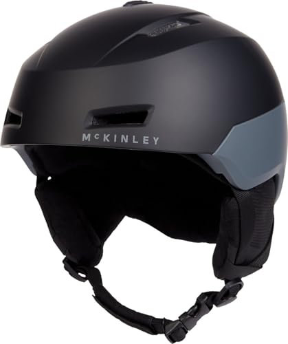 McKinley Herren Flyte Pro Skihelme, Black Night/Grey, M