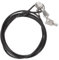 Angoily Laptop Locking Cable Security Hardware Cable Lock Kit Clamp Style Padlock