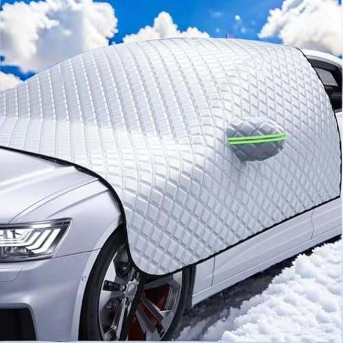 MOIKOTLR Frontscheibenabdeckung Auto, für VW Transporter T4, T5, T6 (1989-2019) Faltbare Auto Frontscheibenabdeckung Eisschutzfolie gegen Schnee EIS Frost