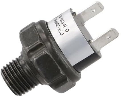 Auto Replacement Parts Air Compressor Tank Pressure Switch 170 Psi On - 200 Psi Off Air Ride Suspension