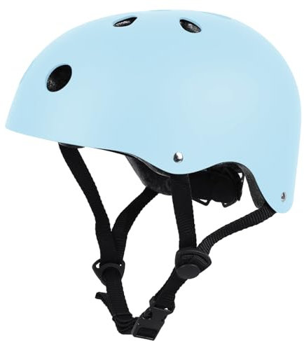 LeapBeast Skaterhelm Fahrradhelm, Belüftung | Sicherheit | leicht | Skateboarding Helm für Fahrrad Skateboard Scooter BMX Kind Erwachsene
