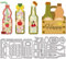 GLOBLELAND Flasche Shake Metall Stanzschablone Etikett Papierpräge Stanzschablonen Set Touch Box Stanzformen für Kartenherstellung DIY Papier Scrapbooking Handgefertigtes Fotoalbum