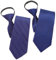 ValueBargain 2Pcs Krawatte Blau, Krawatten für Herren Blau Verstellbarer Reißverschluss, Blaue Krawatten Herren Das Wünschenswert Accessoire für Geschäftliche und Formelle Anlässe