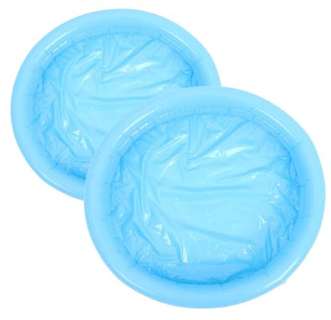 FOYTOKI 2 Stück Inflatable Sandtrays Sandkasten für Formbare Wassermuschel Sicheres Plastik für Partys Freien