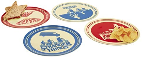 Funko UT-ST06345 Stranger Things Plate Set, Melamine, Multicolour, One Size
