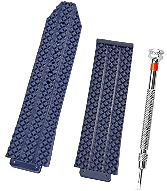 AnSettle 24 mm Silikon-Uhrenarmband mit Ersatzwerkzeug für Hublot Big Bang (blau)