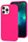 K TOMOTO Custodia Compatibile con iphone 13 Pro, Protezione Contro le Cadute Antiurto in Silicone Liquido Anti-Impronte con Fodera in Microfibra per iphone 13 Pro da 6,1 Pollici 2021, Rosa Caldo