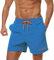 Ougelebo Badehose Herren Badeshorts Herren Kurz Schnelltrocknend Badehosen Männer Schwimmhose Boardshorts Swimming Shorts Men Navyblau XL