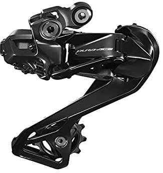Shimano Unisex – Erwachsene Dura Ace Di2 RD-9250 Mod. 22 Schaltwerk, schwarz, 12-Fach