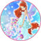 Standard-Oblaten für Dekorationen und Kuchen zum Thema WINX (MOD. 4)