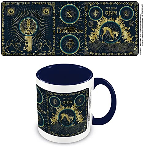 Fantastic Beasts The Secrets of Dumbledore Tasse (Walk of The Qilin Design), hochwertige Keramiktasse in Geschenkbox, 325 ml