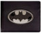Batman to The Batmobile! Metallabzeichen Fledermausemblem Geldbörse/Geldbeutel Bi-Fold ID & Kartenhalter, Schwarz