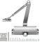 Onarway Door Closer Adjustable Automatic Door Closure Size 2 Spring Hydraulic Aluminum Alloy Body for Residential and Light Commercial Use for Door Weights 57.3~95 Lbs, Easy Install