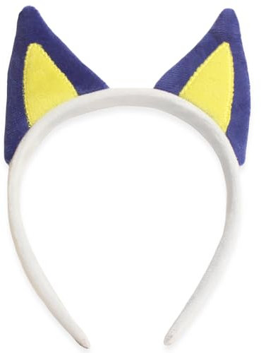 IKUHRMO Blaues Ohren-Haarband, Halloween-Kopfbedeckung, Tier, Cosplay, Geburtstagsparty, Zubehör für Erwachsene und Kinder (blau)