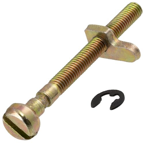 AERZETIX - C69643 - Kit/Tendeur de châine pour tronçonneuse - vis/boulon de tension de châine - compatible avec Husqvarna 136 137 141 142 235 236 240