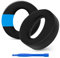 Linkidea PS5 Pulse 3D Replacement Earpads, Schwarz, Kühlgel-Ohrpolster, 10.9 x 8.1 x 2.8 cm, 2 Stück