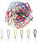 UTMACH 30 Piezas Llavero de Cuero Trenzado PU Llavero de Coche Cuero Correa de Cuero Sintético Cuerda Llavero Laveros de Cuerda de Cuero Metal Cuero Artificial Llaveros para Damen, Herren