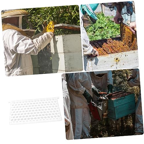 BESPORTBLE Bienen Fresser Pulver Fresser Futter Fresser Bienenstock-futterspender Im Freien Biene Aus Kunststoff Bienenwasserspender Bienenstock Eingang Feeder Plastik Tier Kleine Werkzeuge
